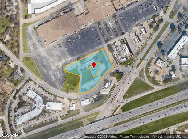  5905 W Poly Webb Rd, Arlington, TX Parcel Map