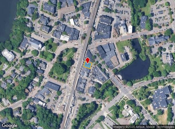  7 Thompson St, Winchester, MA Parcel Map