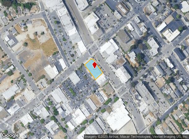  22519 Foothill Blvd, Hayward, CA Parcel Map