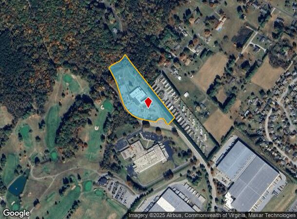  1830 Blue Hills Cir Ne, Roanoke, VA Parcel Map