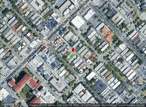  1231 17Th St, Santa Monica, CA Parcel Map