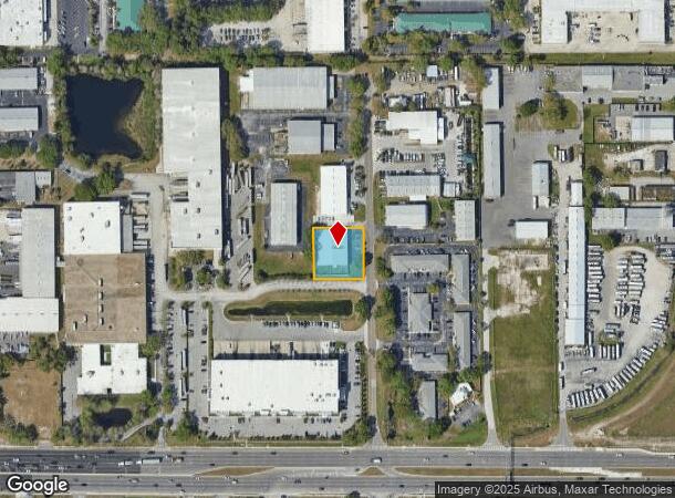  13662 Automobile Blvd, Clearwater, FL Parcel Map