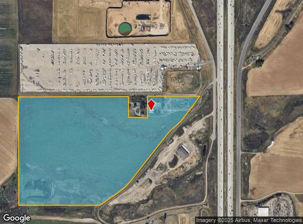  2497 W I25 Frontage Rd, Erie, CO Parcel Map