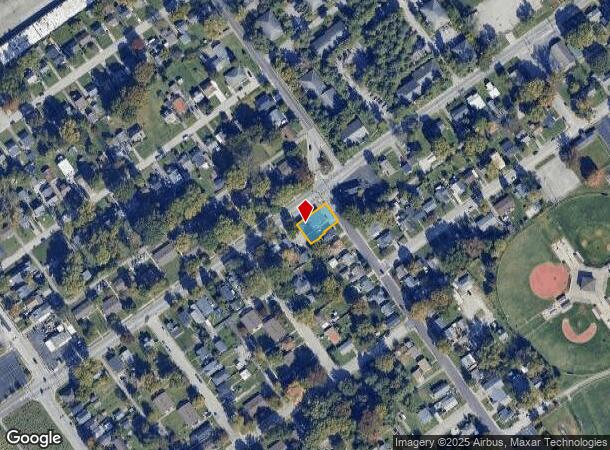  716 Crestview Ct, Jeffersonville, IN Parcel Map