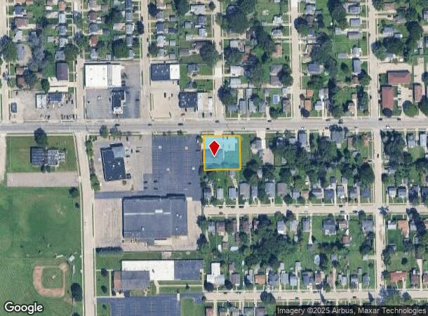 16184 E 10 Mile Rd, Eastpointe, MI Parcel Map