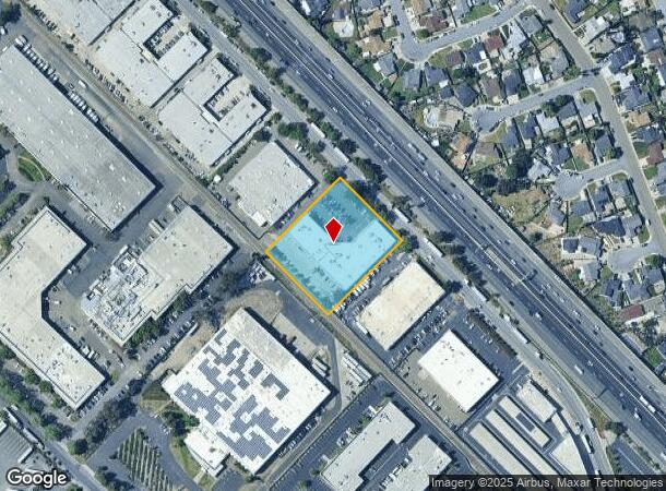 41841 Albrae St, Fremont, CA Parcel Map