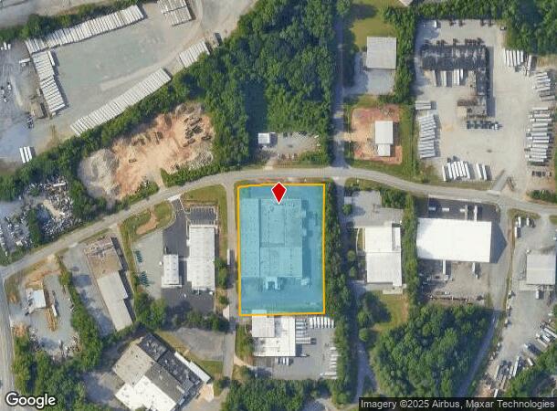  200 Kapp St, Winston Salem, NC Parcel Map