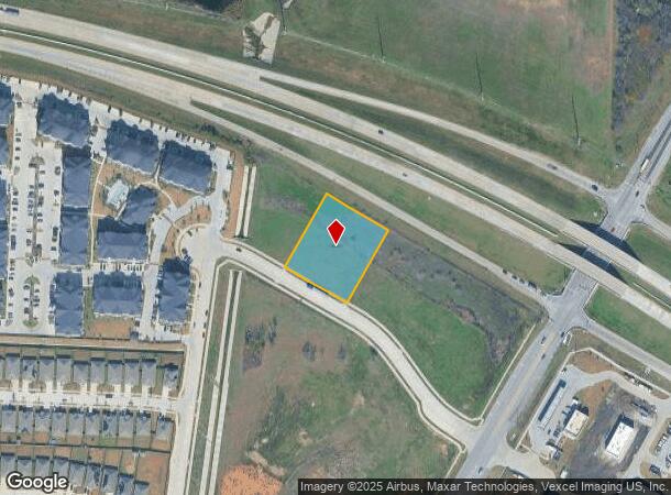  1221 Randall St, Denton, TX Parcel Map