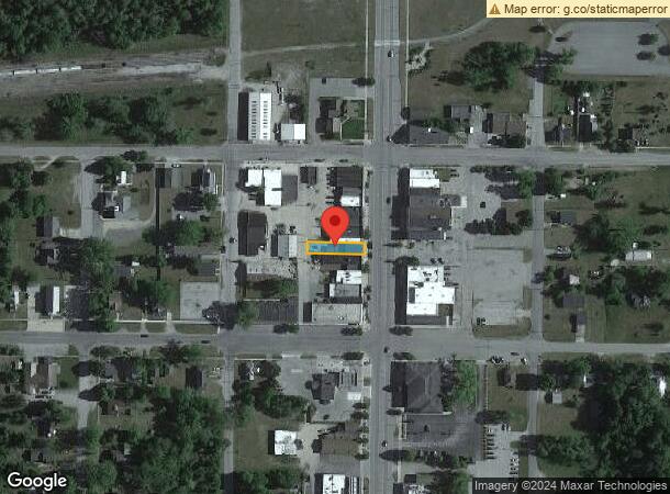  847 Michigan Ave, Baldwin, MI Parcel Map