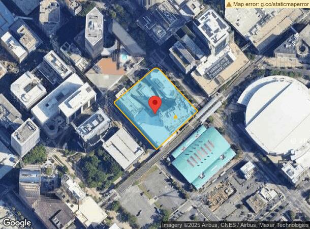  210 E Trade St, Charlotte, NC Parcel Map