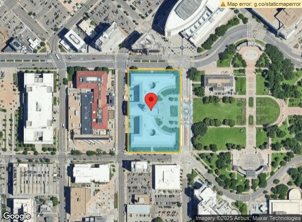  1437 Bannock St, Denver, CO Parcel Map