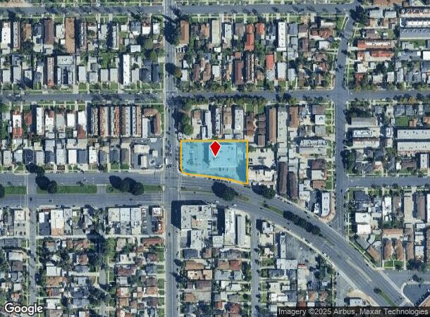 2551 W Main St, Alhambra, CA Parcel Map