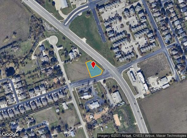 605 High Tech Dr, Georgetown, TX Parcel Map