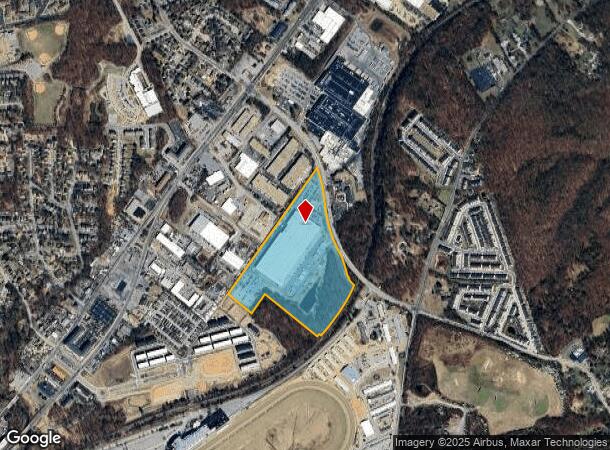  9001 Whiskey Bottom Rd, Laurel, MD Parcel Map