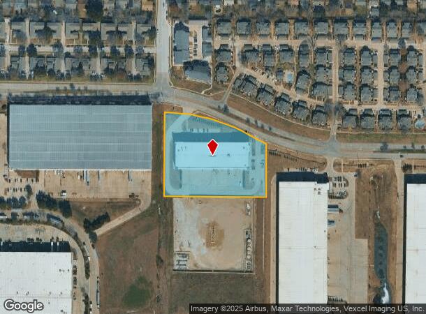 2300 E Arbrook Blvd, Arlington, TX Parcel Map