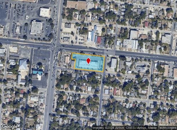  4622 W Commerce St, San Antonio, TX Parcel Map