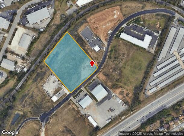 951 Enterprise Ct, Lexington, KY Parcel Map