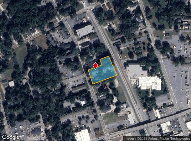 127 N Erwin St, Cartersville, GA Parcel Map