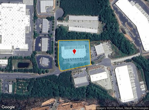 5705 Commerce Blvd, Alpharetta, GA Parcel Map