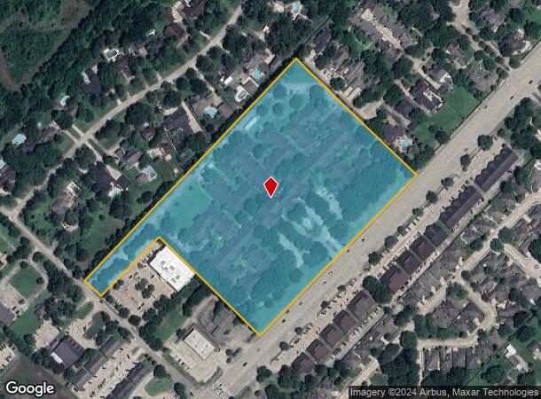  400 E Parkwood Ave, Friendswood, TX Parcel Map