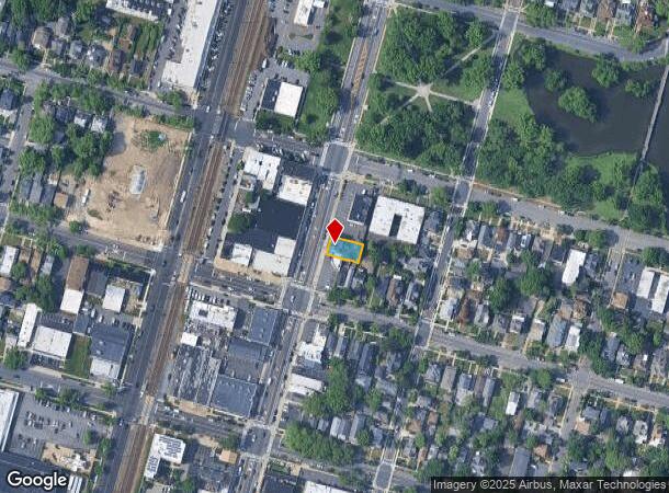  1206 Main St, Asbury Park, NJ Parcel Map