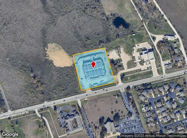  2651 E University Ave, Georgetown, TX Parcel Map