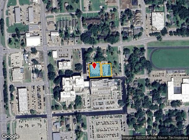 500 N Chenango St, Angleton, TX Parcel Map