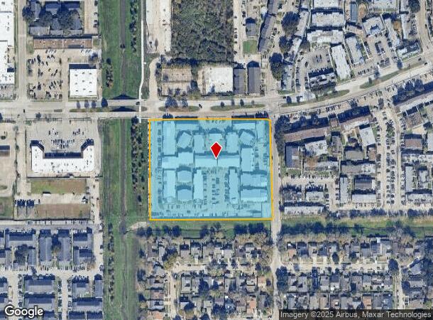 6405 W Bellfort Ave, Houston, TX Parcel Map