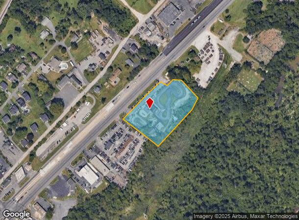 10907 Pulaski Hwy, White Marsh, MD Parcel Map