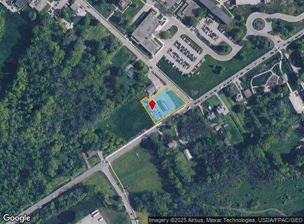  1455 Brush Row Rd, Wilberforce, OH Parcel Map