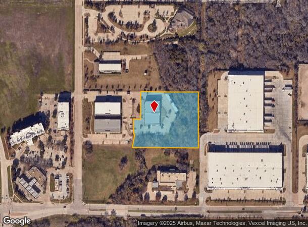 1920 Enchanted Way, Grapevine, TX Parcel Map