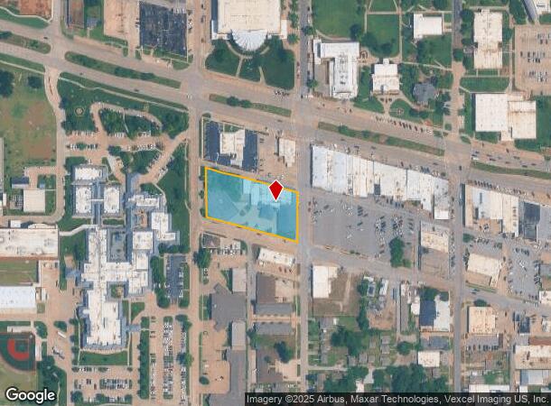 3925 N Asbury Ave, Bethany, OK Parcel Map