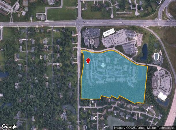  7051 Pointe Inverness Way, Fort Wayne, IN Parcel Map