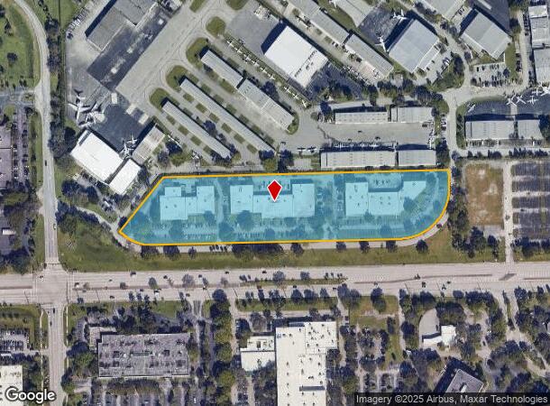  1801 S Perimeter Rd, Fort Lauderdale, FL Parcel Map