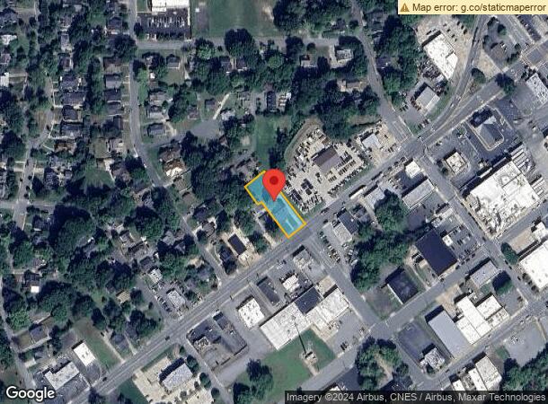  847 S Church St, Burlington, NC Parcel Map