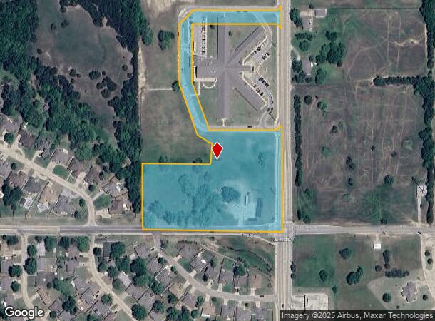  1601 N Bryan Ave, Shawnee, OK Parcel Map