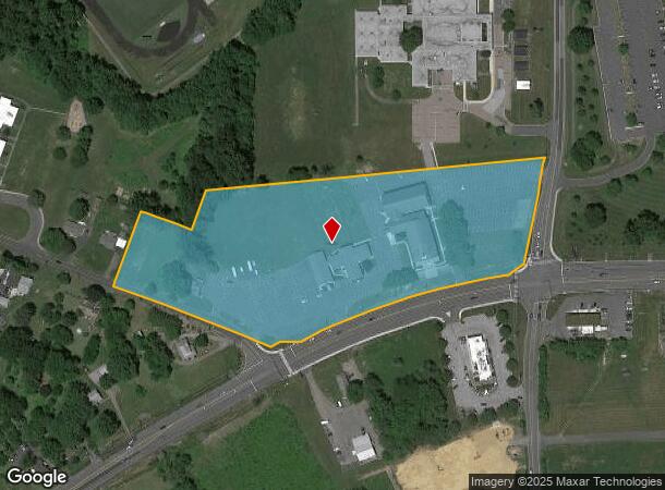  2106 E Churchville Rd, Bel Air, MD Parcel Map