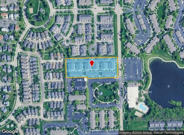  1396 Mews Ln, Romeoville, IL Parcel Map