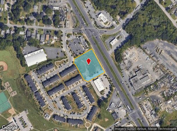  4003 N Point Blvd, Dundalk, MD Parcel Map