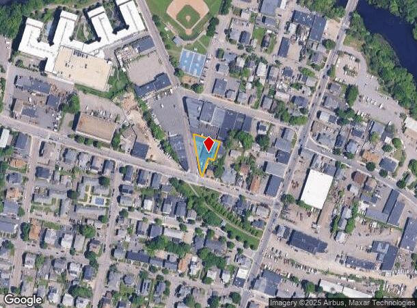  5 Elm Ct, Waltham, MA Parcel Map