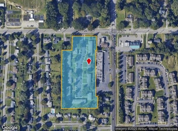 1345 Maiden Ln, Rochester, NY Parcel Map