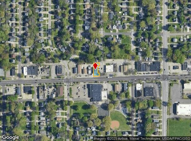  1382 Copley Rd, Akron, OH Parcel Map