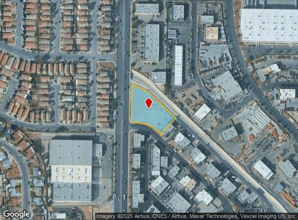  4110 N Lamb Blvd, Las Vegas, NV Parcel Map