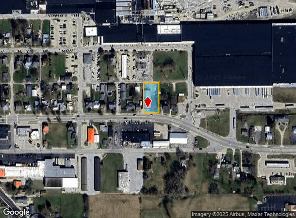  637 E Washington St, Winchester, IN Parcel Map