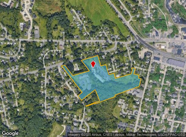 80 Longfellow St, Westbrook, ME Parcel Map