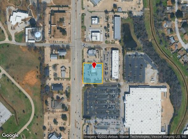1800 Precinct Line Rd, Hurst, TX Parcel Map