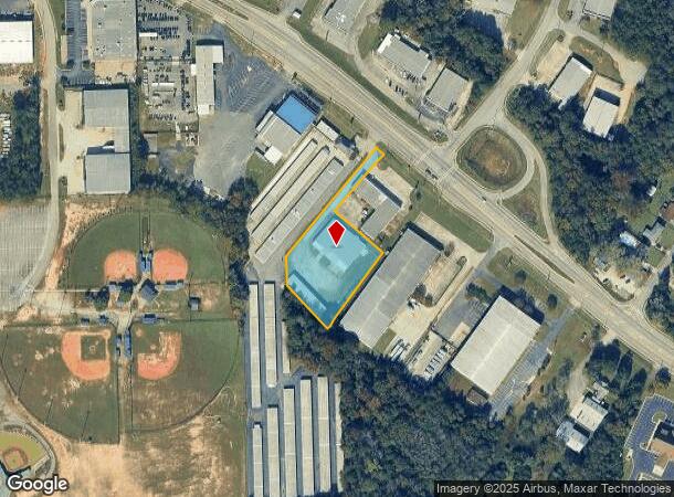 4908 Mercer University Dr, Macon, GA Parcel Map