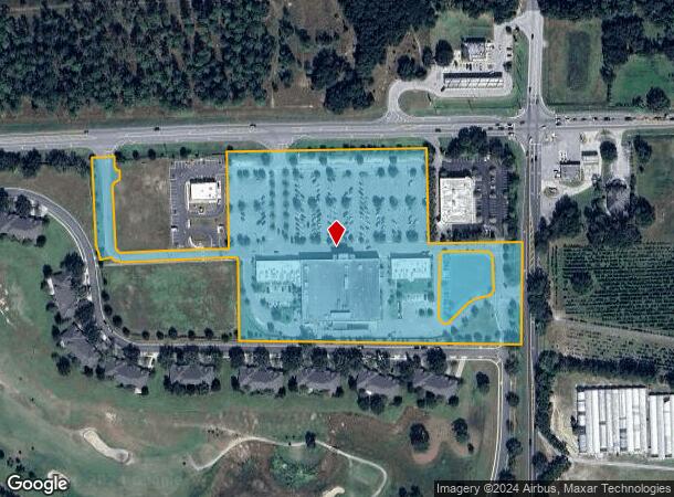  24400 State Road 44, Eustis, FL Parcel Map