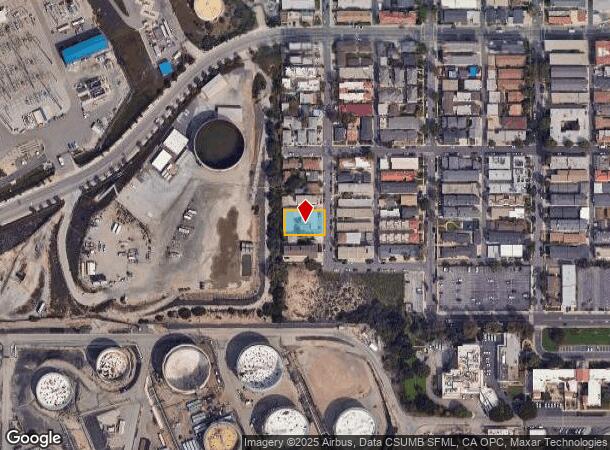  127 Loma Vista St, El Segundo, CA Parcel Map
