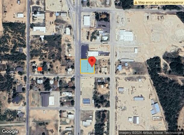  1410 College Ave, Snyder, TX Parcel Map